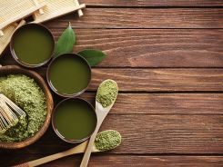 Green gram powder for skin brightening